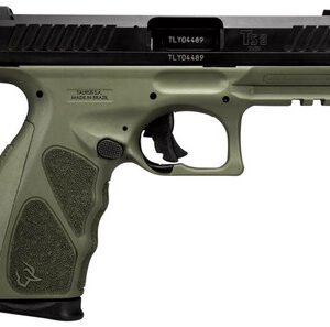 Taurus 1-TS9SR041O TS9 Full Size 9mm 17+1 4" Matte Black/OD Green