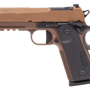SIG SAUER 1911 X CARRY 45ACP OPTIC READY COYOTE TAN 2-8RD MAGS