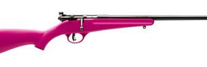 Savage Arms 13780 Rascal Youth .22 LR Bolt Action Rifle 16" Single Shot Pink