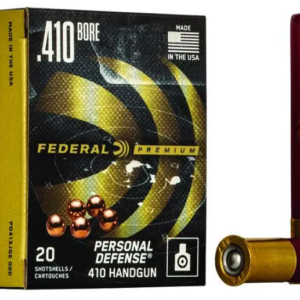 FEDERAL 410GA 3" 5 PELLET 000 BUCK "PERSONAL DEFENSE" 20 RD/BX 10 BX/CS