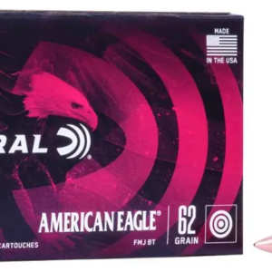 FEDERAL AE 223REM 62GR FMJ 20RD/BOX 25BX/CS
