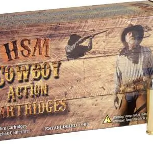 HSM AMMUNITION 32-20 WIN 115GR SL RNFP 50RD BOX 20 BOXES PER CASE