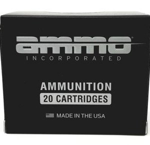 Ammo Inc 10 mm Ammunition 10180JHPA20 180 Grain Jacketed Hollow Point 20 Rounds