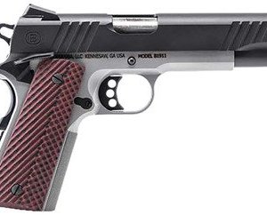 Bersa B19117050BMBC B1911 .45 ACP 5" 8+1 Black/Stainless/VZ Grips