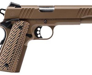 Bersa B19117050DEHB B1911 .45 ACP 5" 8+1 Flat Dark Earth/VZ Grips