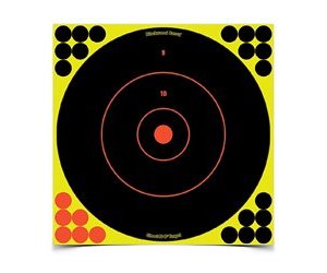 B/C SHT-N-C RND BULLSEYE TGT 12-12"