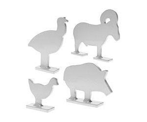 Birchwood Casey B/C SILHOUETTE KNOCK OVER TRGTS 4PC | Birchwood Casey