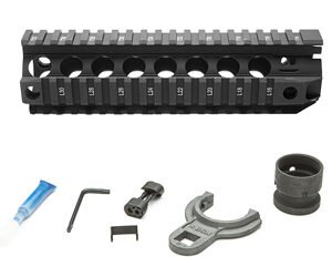 BCM GUNFTR QUAD RAIL 556 8" BLK