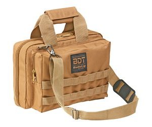 BULLDOG DLX 2 PISTOL RANGE BAG TAN