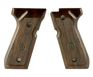 BERETTA GRIPS 92 96FS WOOD CHKRD