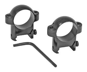 BURRIS MED 1" ZEE RINGS BLK