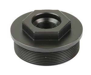 CMMG ZEROED HUB MNT DT 1/2X28 BLK