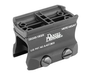 Daniel Defense DD MICRO AIMPOINT MOUNT BLK (TALL) | Daniel Defense
