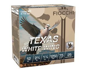 FIOCCHI TX WW 12GA 2.75" 7.5 100/200