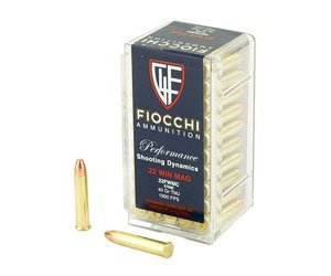 FIOCCHI 22WMR 40GR FMJ 50/2000