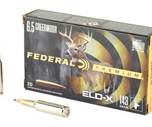 Federal Ammunition FED PREM 6.5CRD 143GR ELD-X 20/200 | Federal Ammunition