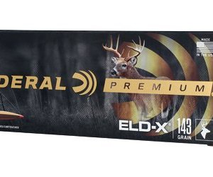 Federal Ammunition FED PREM 6.5PRC 143GR ELD-X 20/200 | Federal Ammunition