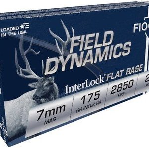 Fiocchi 7mm Rem Mag Ammunition FI7RMB 175 Grain Jacketed Soft Point FB 20 Rounds