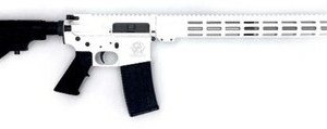 Great Lakes Firearms GL15223SSWHT 223 Wylde 16" 30+1 SS Barrel White Cerakote