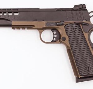 Great Lakes Firearms GL1911-45FSSBRZ 1911 5" 8+1 Black/SS Barrel/Bronze Cerakote