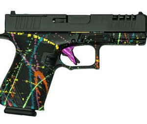 Great Lakes Firearms GL19SBLK Striker 4" 15+1 Splatter Black/Nitride Barrel