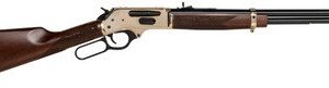 Henry H024-3855 Side Gate Lever Action .38-55 Win 20" 5+1 Brass/Walnut/Blued