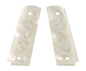 HOGUE GRIP 1911 GOVT PEARL AMBI WHT