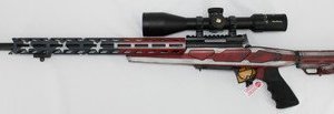 Howa HCRA70220USA Mini APC Bolt Action Rifle Package 223 Rem 20" 10+1 USA Flag Finish