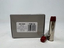Underwood 460 S&W Ammunition UW726 360 Grain Lead Long Nose Gas Check