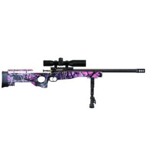 Crickett KSA2148 Precision Single Shot Rifle Package .22LR 16.125" Muddy Girl Cerakote