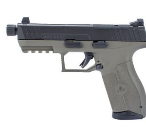 IWI M9ORP17TOD Masada 9mm 4.6" Threaded Barrel 17+1 OD Green Optics Ready w/ Suppressor Height Sights
