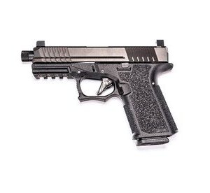 Polymer80 P80-PFC9-CMP-TFNS-BLK Completed Compact 9mm 4.5" 15+1 W/ Threaded Barrel Black