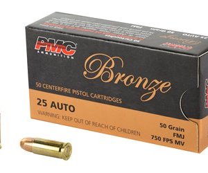PMC BRNZ 25ACP 50GR FMJ 50/1000