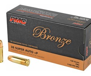 PMC BRNZ 38SUPER +P 130 FMJ 50/1000