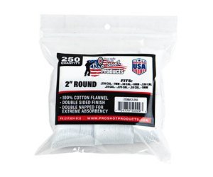 PRO-SHOT PATCH 270-38 CAL 2" 250PK