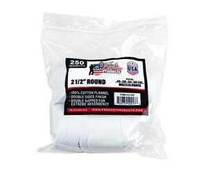 PRO-SHOT PATCH .45-.58CAL 2 1/2" 250