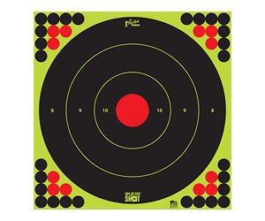 PRO-SHOT TARGET 17" GRN BULLSEYE 5PK