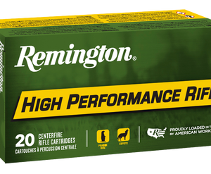 Remington 45-70 Gov't Ammunition High Performance R4570L1 300 Grain Jacketed Hollow Point 20 Rounds