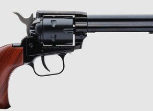 Heritage Manufacturing Rough Rider 6RD .22 LR/.22MAG 4.75" Black Standard Cocobolo W/ Birds Head Grip