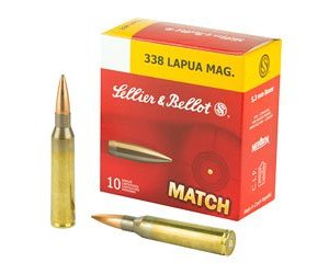 S&B 338LAPUA 300GR SIERRA 10/100