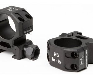 SIG BUCKMSTRS RINGS 1" ALUM MED BLK