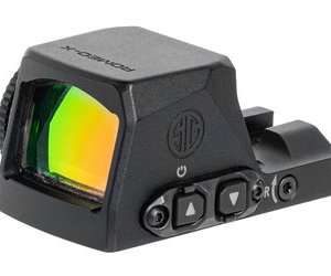 SIG ROMEO-X PRO CIRCLE DOT BLACK