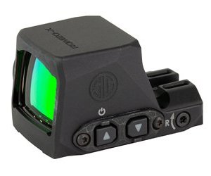 SIG ROMEO-X COMPACT CIRCLE DOT BLK