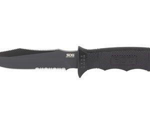 SOG SEAL PUP ELITE BLCK 4.85" W/STH