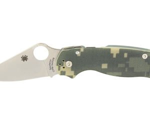 SPYDERCO PARA3 G10 CAMO PLAINEDGE