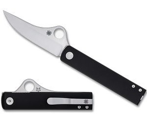 SPYDERCO ESSENZA ALUM 3.19" BLACK