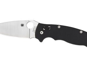 SPYDERCO MANIX 2 XL BLK G10 PLNEDGE