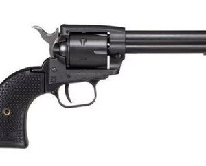 Heritage Manufacturing Rough Rider SRR22BS4PG 6 Rounds .22 LR 4.75" Black Satin/Black Polymer Grips