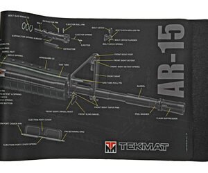 TEKMAT CUTAWAY RIFLE MAT AR15 BLK