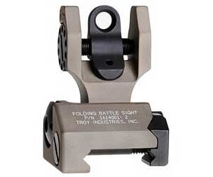 TROY FLDNG REAR BATTLE SIGHT FDE